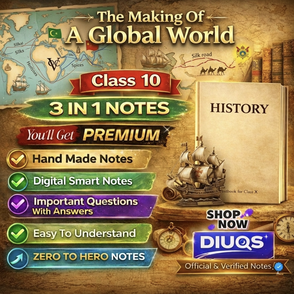 Premium The Age Of Industrialization 3 IN 1 NOTES) Class 10th